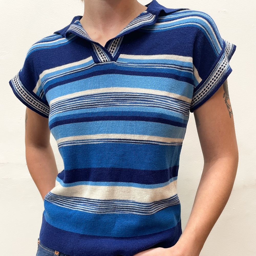 Vintage knit polo